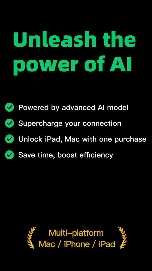 #1. Chat AI Smart Write Assistant (macOS) Podle: DY Mobile
