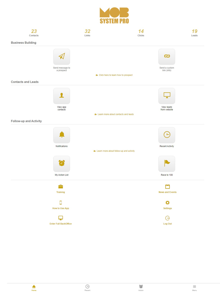 MOBSystemPro App and System