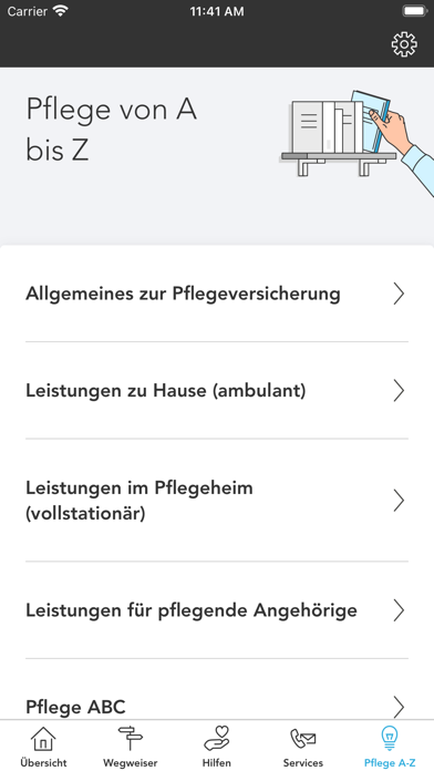 HEK Pflege Screenshot