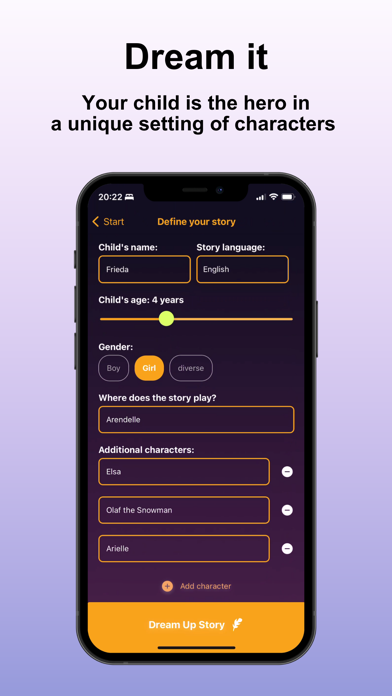 Unique Bedtime Stories Screenshot