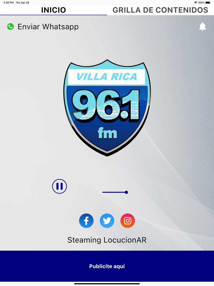 Villa Rica FM 96.1Mhz