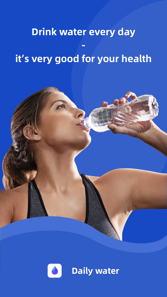 #1. Daily Water -Drinking reminder (iOS) 由: SY East Mountain Technology Co., Ltd