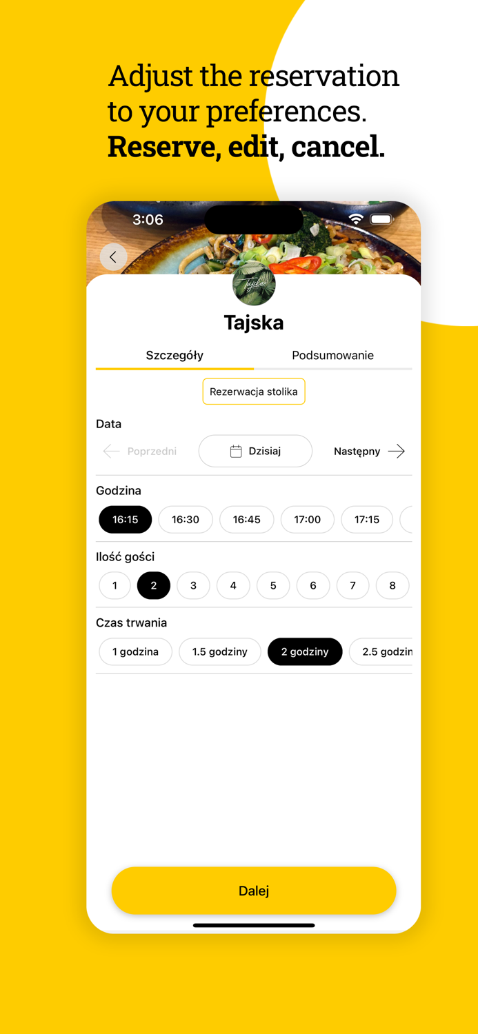 Zjedz.my Restaurant bookings