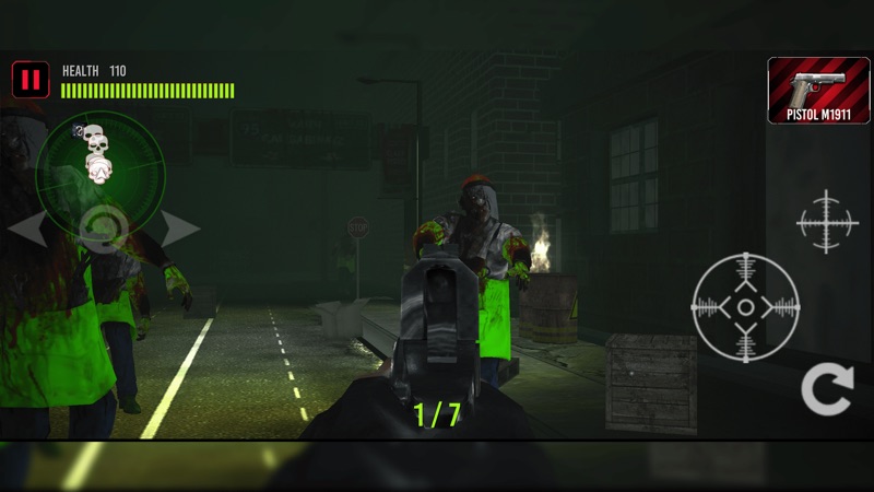 Zombie Shooter - Dead City screenshot 8