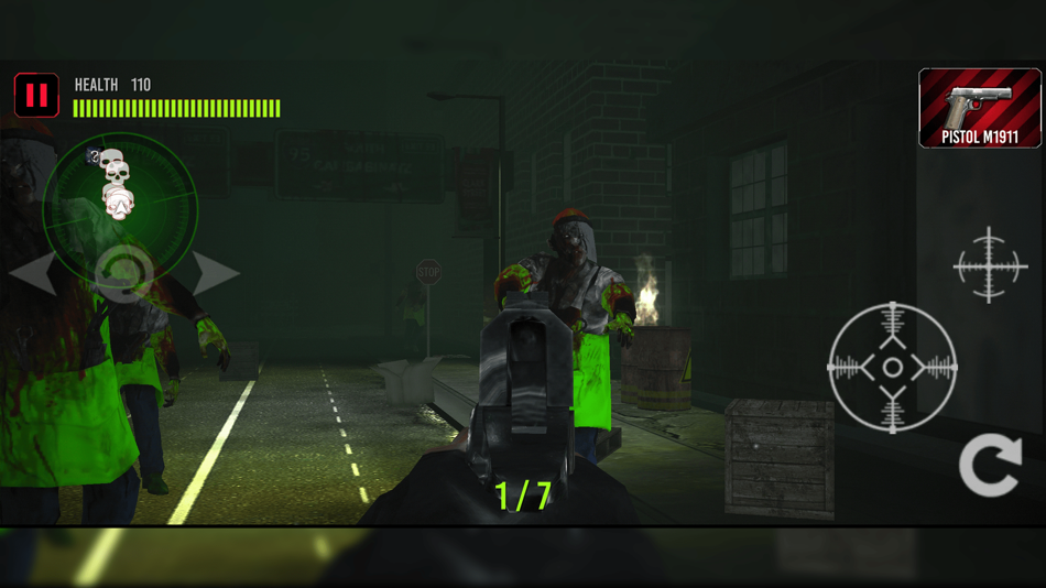 #8. Zombie Shooter - Dead City (iOS) 게시자: Gravity Code