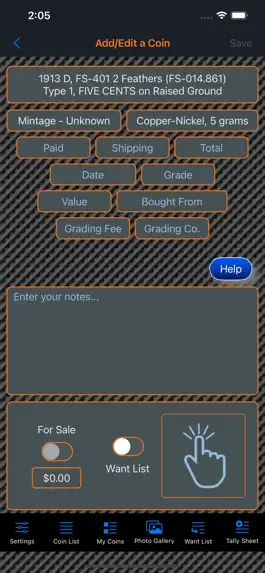 Game screenshot Buffalo Nickel Collection hack
