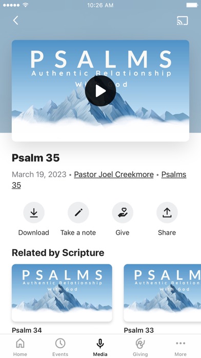 Bellevue Baptist Screenshot