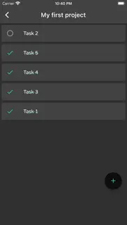 checklist: task list iphone screenshot 1