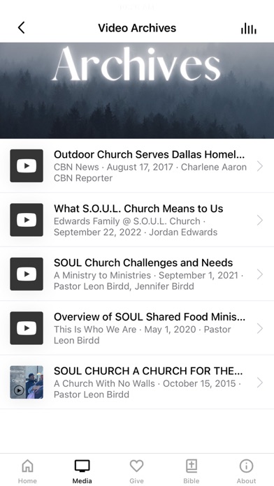S.O.U.L. Church Dallas Screenshot