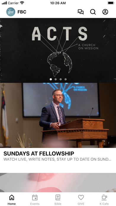 Fellowship Baptist Liberal Screenshot