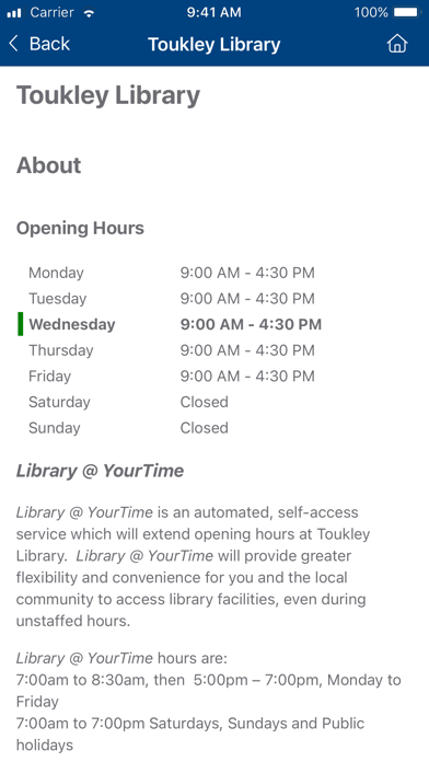 Central Coast Library Service Screenshot