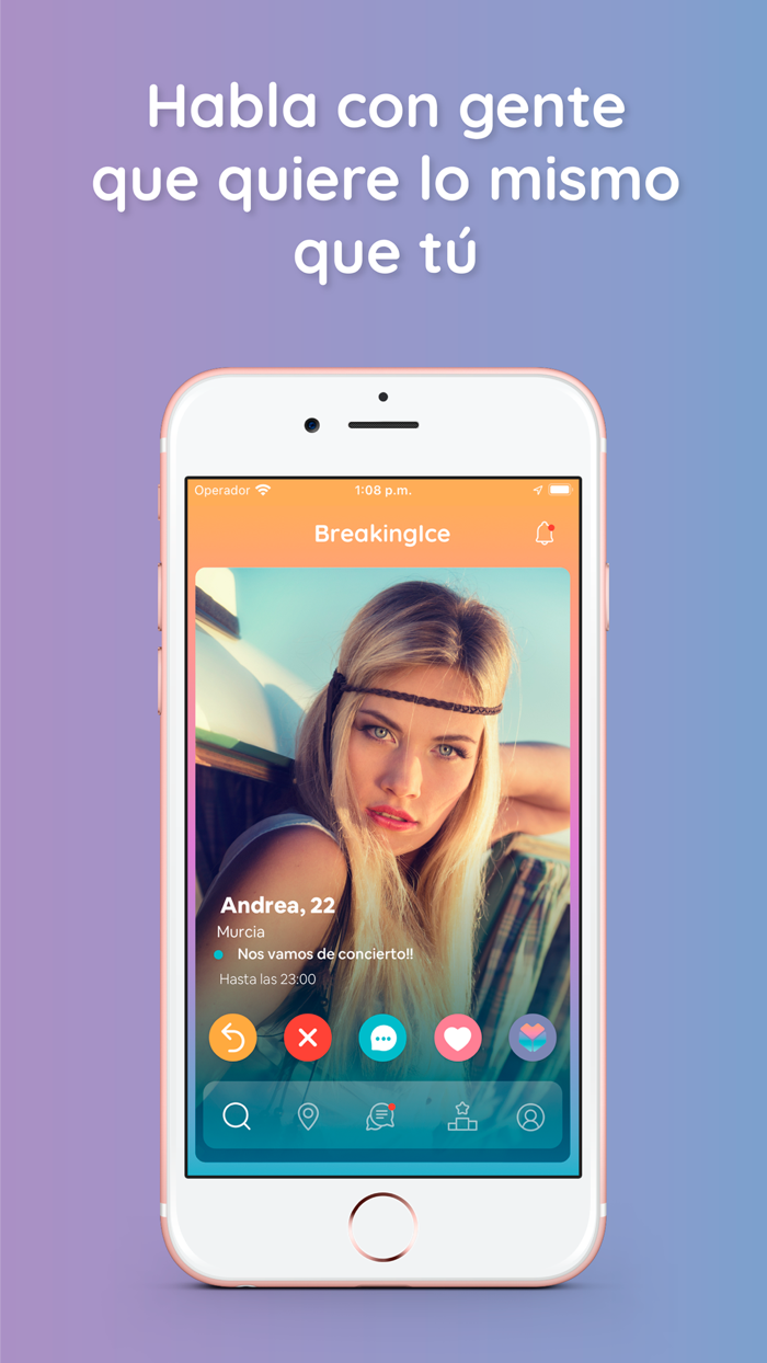 Breaking Ice Citas y amigos