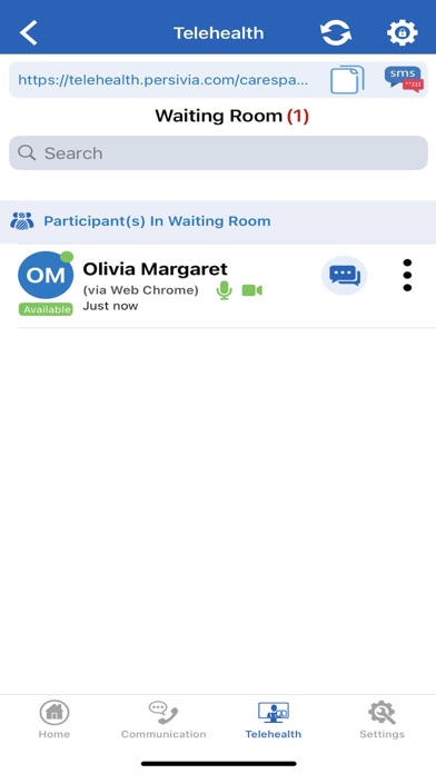 Persivia Care Provider Screenshot