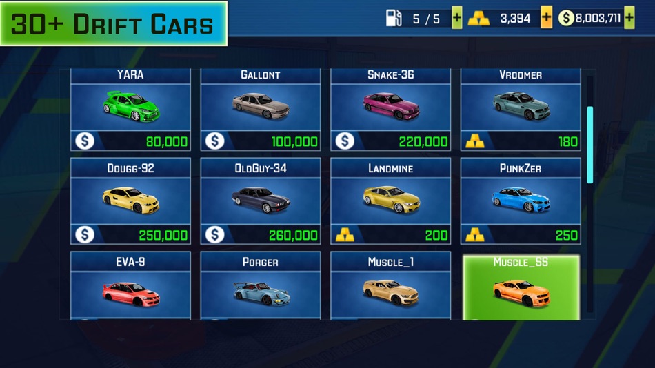 #7. Drift King Mobile (iOS) 由: Giorgi Abelashvili