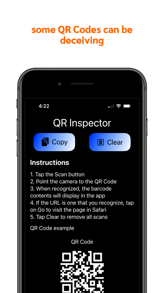 QR Inspector - 1.0 - (iOS)