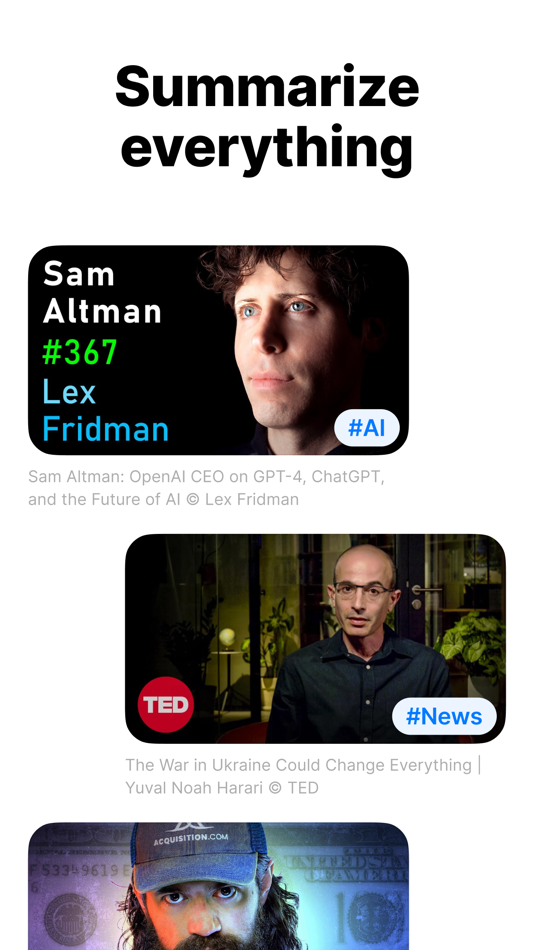 #2. Eightify・AI YouTube Summarizer (iOS) 由: Rational Expressions, Inc