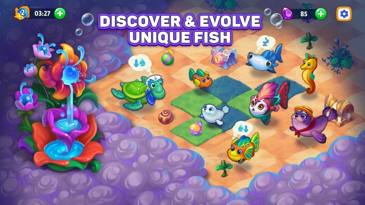 Sea Merge: Fish Aquarium screenshot-3