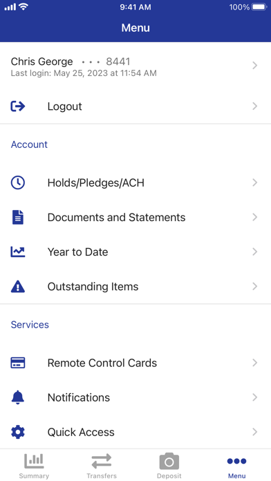 United Northwest FCU Screenshot