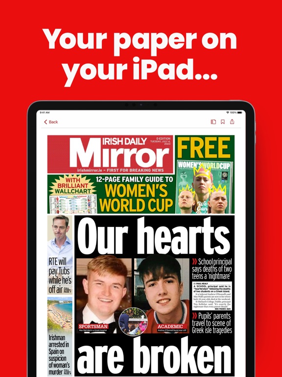 Screenshot #4 pour Irish Mirror Newspaper