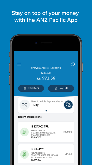 Screenshot #1 pour ANZ Pacific