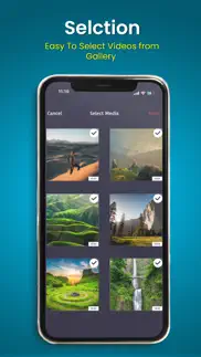 video merge-mix clips -joinvid iphone screenshot 1