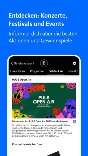 Screenshot von BR Radio auf dem iPhone 5