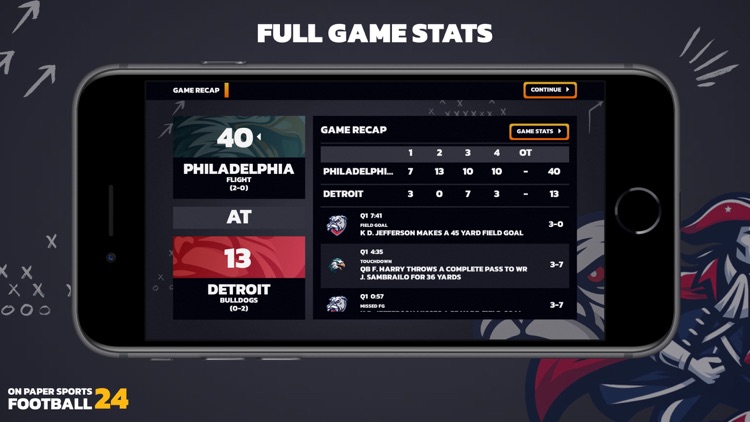 On Paper Sports Football '24 screenshot-7