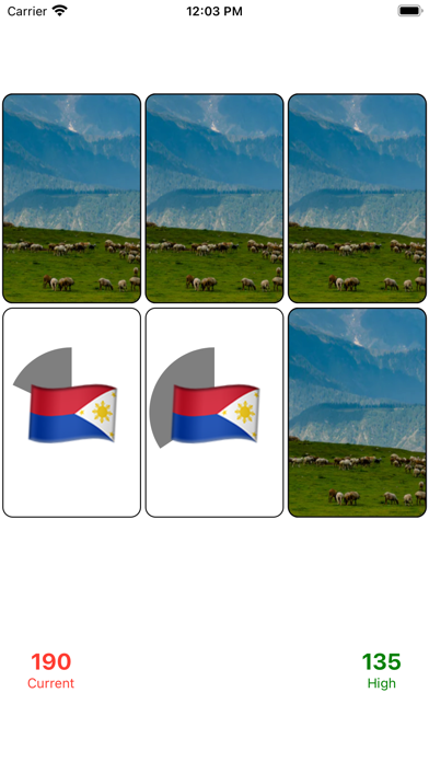 U Match Cards Screenshot
