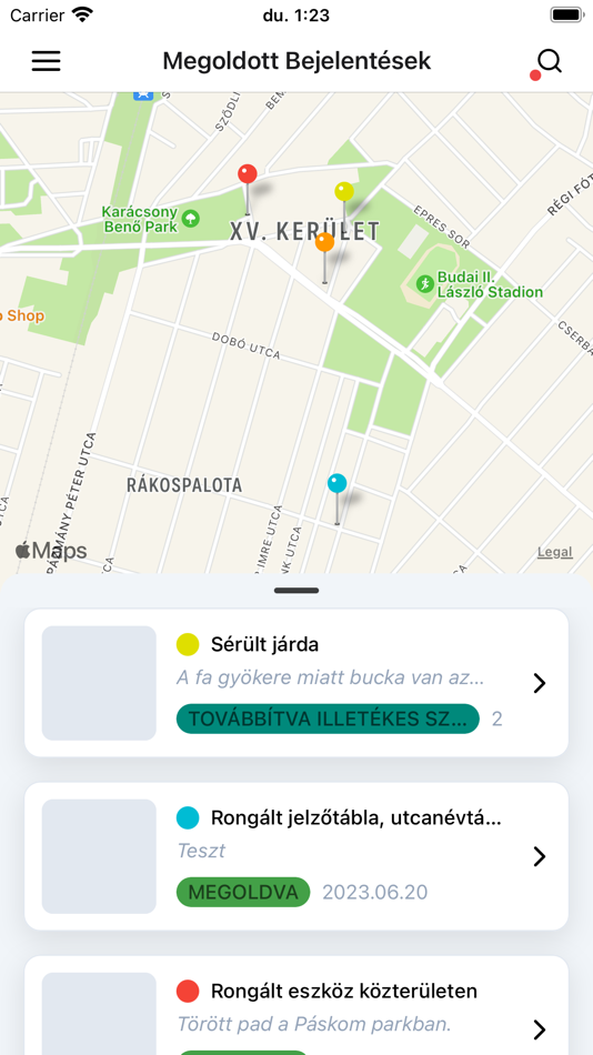 #2. BPXV (iOS) 由: Budapest Főváros XV. Kerületi Polgármesteri Hivatal