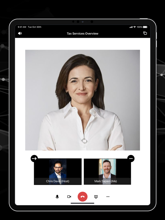 TenTax Client Portal iPad screenshot 4 - Business app