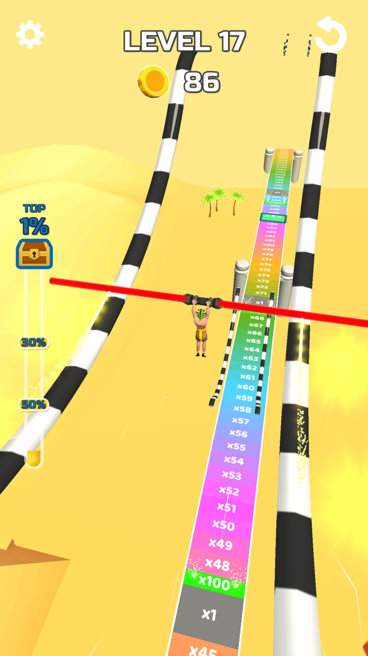 #2. Stunt Rails (iOS) 由: Voodoo