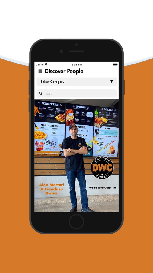 #2. Who's Next App (iOS) 由: Antoine Beaty