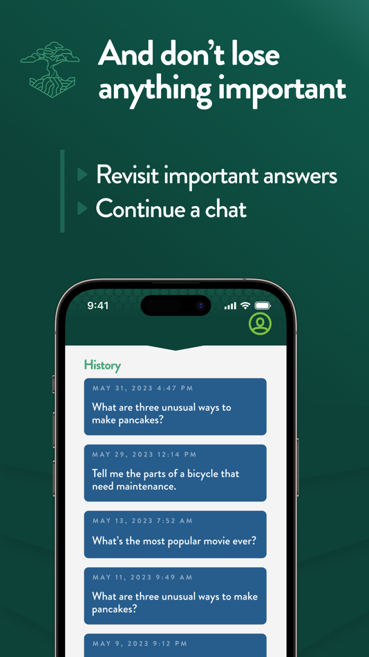 #5. BonsAI: AI Chat Bot Assistant (iOS) 由: Whistle Studios LLC
