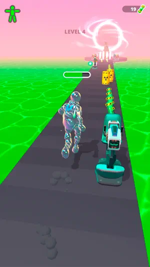 Monsters Lab - Freaky Running screenshot 1