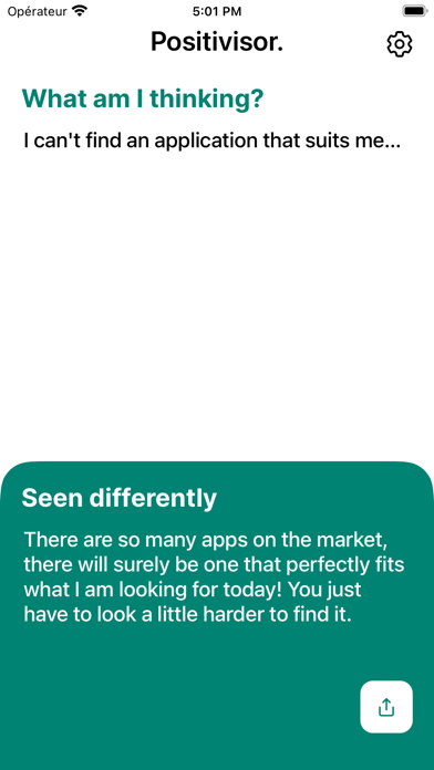 Positivisor Screenshot