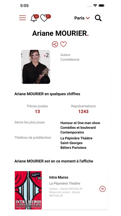 Theaters and producers TPA.FR