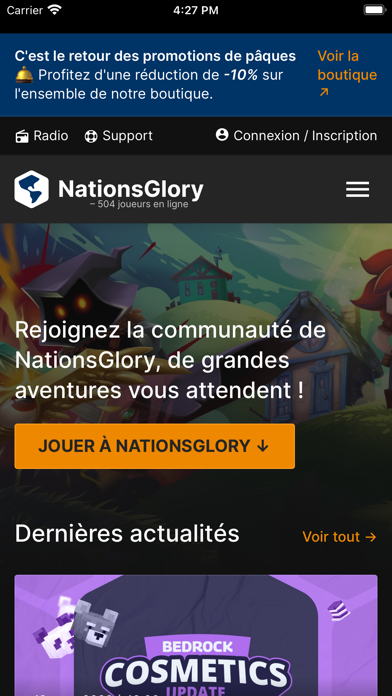 Screenshot #1 pour NationsGlory