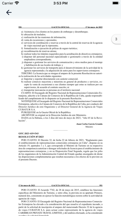 Legalis Screenshot
