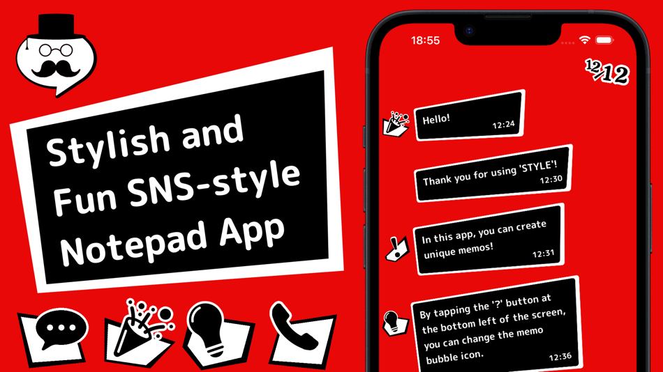 Stylish Notepad - STYLE - (iOS) Által: yasuhiro kojima