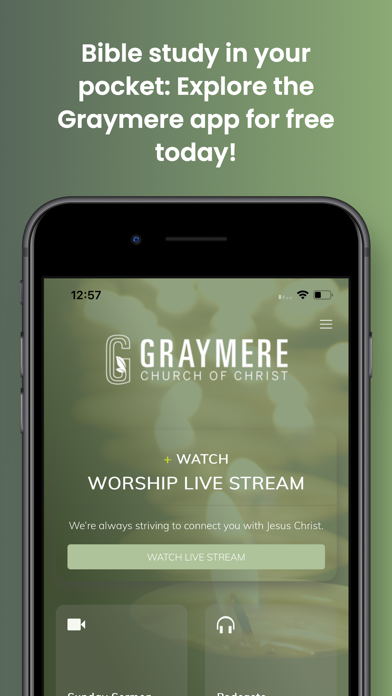 Graymere Church of Christ Screenshot