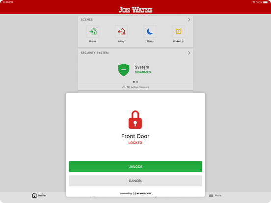 SmartHome by Jon Wayne iPad screenshot 5 - Lifestyle app