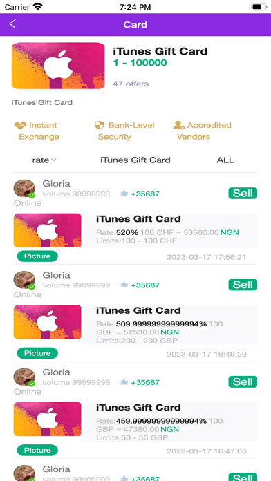 NigeriaGiftCard Screenshot