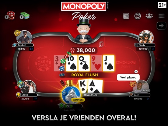 MONOPOLY Poker - Texas Holdem iPad app afbeelding 4