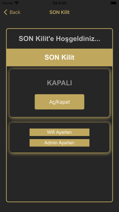 SON Kilit Screenshot