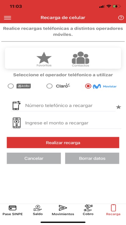 Davivienda SINPE Móvil Línea screenshot-4