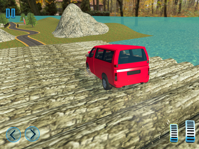 Car Crash vs Broken Bridge Sim