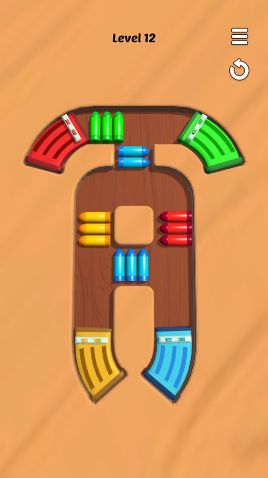 #5. Sort Bullets (iOS) Podle: ZiNKY OYUN YAZILIM ANONiM SiRKETi