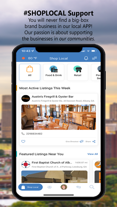 Albany Metro Community App Screenshot