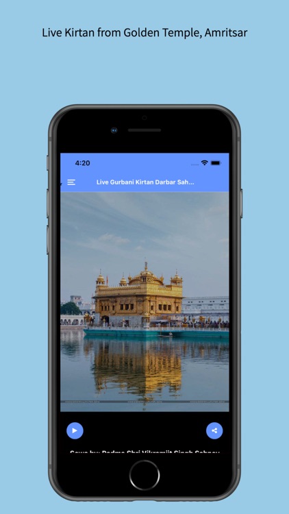 Live Kirtan Golden Temple