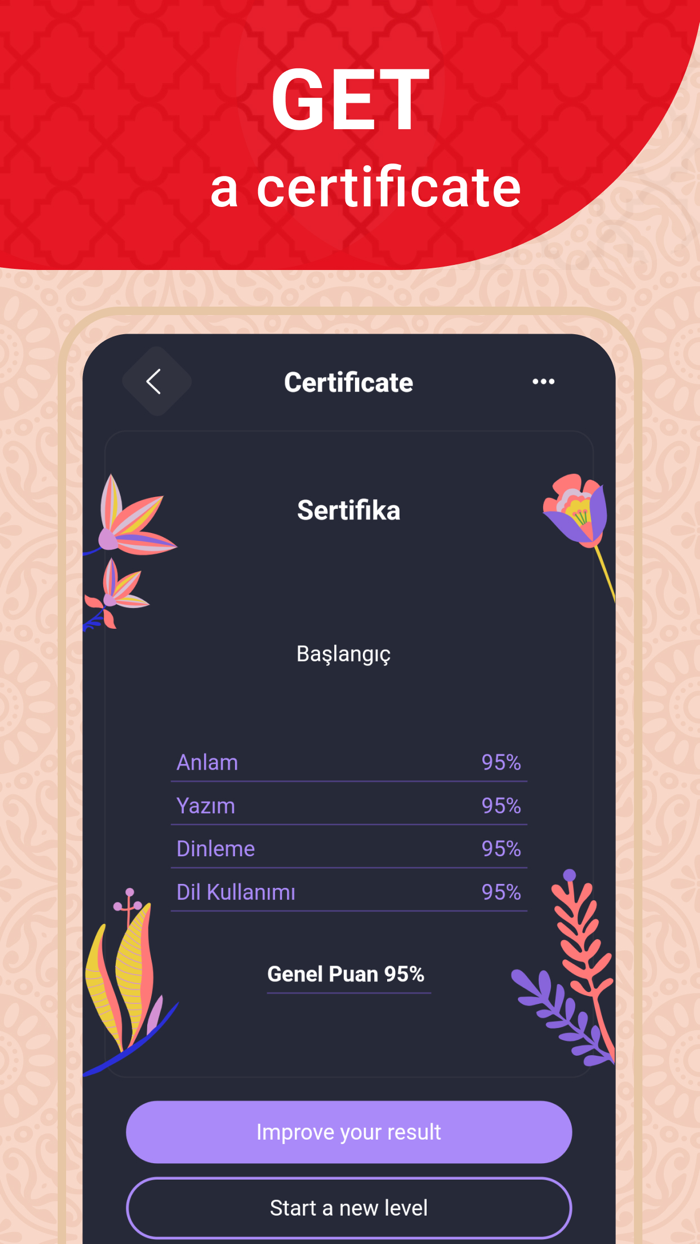 Learn Turkish Words by Levels